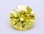 1.36 Ct. Fancy Vivid  Yellow Round Lab Grown Diamond