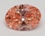 3.10 Ct. Fancy Vivid Pink Oval Lab Grown Diamond