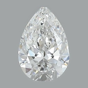 Pear diamond — real photo
