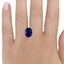 13x10mm Super Premium Blue Oval Tanzanite, smalladditional view 1