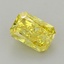 1.03 Ct. Fancy Vivid  Yellow Radiant Lab Grown Diamond