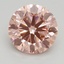 2.50 Ct. Fancy Intense Pink Round Lab Grown Diamond