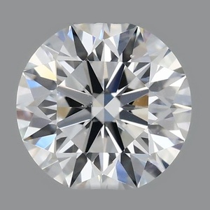Round diamond — real photo