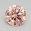 1.70 Ct. Fancy Intense Pink Round Lab Grown Diamond