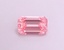 1.26 Ct. Fancy Vivid  Pink Emerald Lab Grown Diamond
