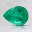 8.1x6mm Pear Emerald