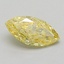 0.70 Ct. Fancy Yellow Marquise Lab Grown Diamond