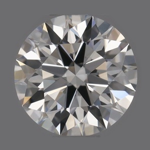 Round diamond — real photo
