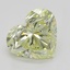 2.00 Ct. Fancy Light Yellow Heart Diamond