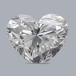 Heart diamond — real photo