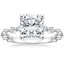 Platinum Versailles Three-Quarter Coverage Diamond Ring (1/2 ct. tw.), smalltop view