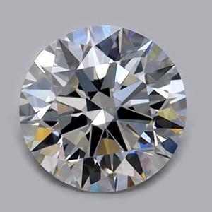 Round diamond — real photo