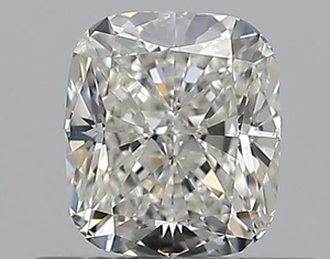 Cushion diamond — real photo