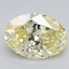 1.07 Ct. Fancy Intense Yellow Oval Lab Grown Diamond