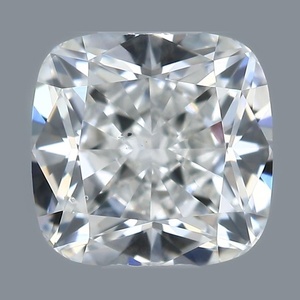 Cushion diamond — real photo