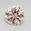 3.00 Ct. Fancy Intense Pink Round Lab Grown Diamond