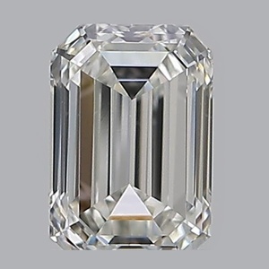 Emerald diamond — real photo