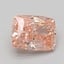 3.20 Ct. Fancy Vivid Pink Cushion Lab Grown Diamond