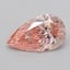 3.00 Ct. Fancy Vivid  Pink Pear Lab Grown Diamond