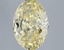 5.09 Ct. Fancy Intense  Yellow Oval Lab Grown Diamond