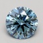 2.05 Ct. Fancy Intense Blue Round Lab Grown Diamond