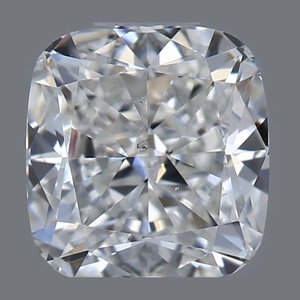 Cushion diamond — real photo