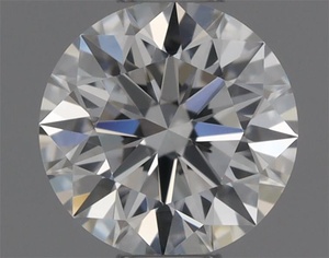 Round diamond — real photo