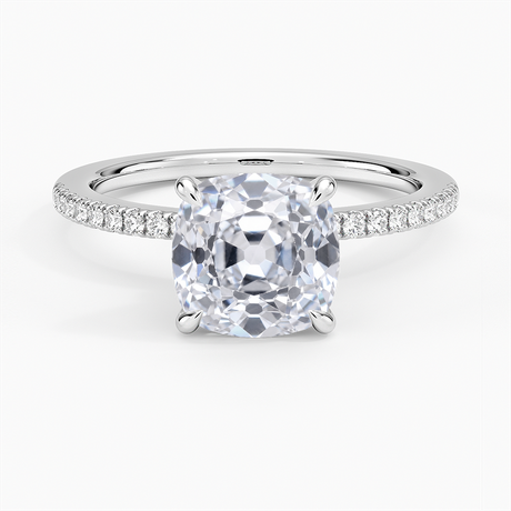 Classic Hidden Halo Diamond Setting