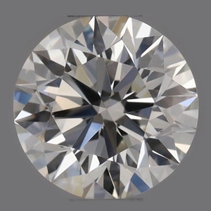 Round diamond — real photo