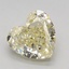 1.65 Ct. Fancy Yellow Heart Lab Grown Diamond
