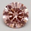 2.50 Ct. Fancy Intense Pink Round Lab Grown Diamond