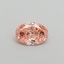 0.38 Ct. Fancy Intense Pink Oval Lab Grown Diamond