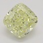1.01 Ct. Fancy Light Yellow Cushion Diamond