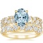 18K Yellow Gold Glacé Diamond Ring (3/4 ct. tw.) with Olivetta Diamond Ring