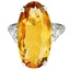 Edwardian Citrine Vintage Ring