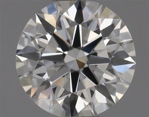 Round diamond — real photo
