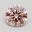 2.01 Ct. Fancy Light Pink Round Lab Grown Diamond