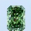 1.02 Ct. Fancy Vivid Green Radiant Lab Grown Diamond