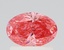 0.77 Ct. Fancy Vivid Pink Oval Lab Grown Diamond