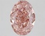 2.74 Ct. Fancy Vivid  Pink Oval Lab Grown Diamond