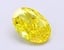 1.02 Ct. Fancy Vivid Yellow Oval Lab Grown Diamond