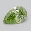 0.78 Ct. Fancy Green Pear Lab Grown Diamond