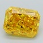 2.00 Ct. Fancy Vivid Yellow Radiant Lab Grown Diamond