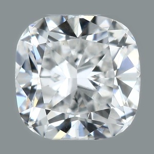 Cushion diamond — real photo