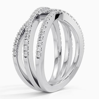 Entwined Bisou Diamond Ring (1/2 ct. tw.)