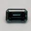 1.01 Ct. Fancy Deep Greenish Blue Emerald Lab Grown Diamond