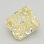2.22 Ct. Fancy Intense Yellow Radiant Lab Grown Diamond