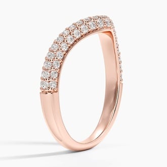 Petite Adelaide Curved Lab Diamond Ring (1/2 ct. tw.)