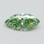 1.02 Ct. Fancy Vivid Green Marquise Lab Grown Diamond