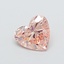0.69 Ct. Fancy Pink Heart Lab Grown Diamond